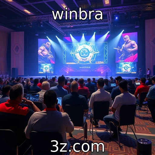 Preparativos para eventos de jogos em 2025